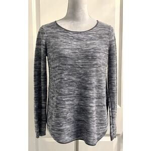 Eileen Fisher Crewneck Sweatshirt Organic Linen Cotton Blend Tunic Womens XXS